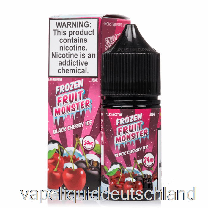 Ice Black Cherry – Frozen Fruit Monster Salts – 30 Ml 24 Mg Vape Deutschland